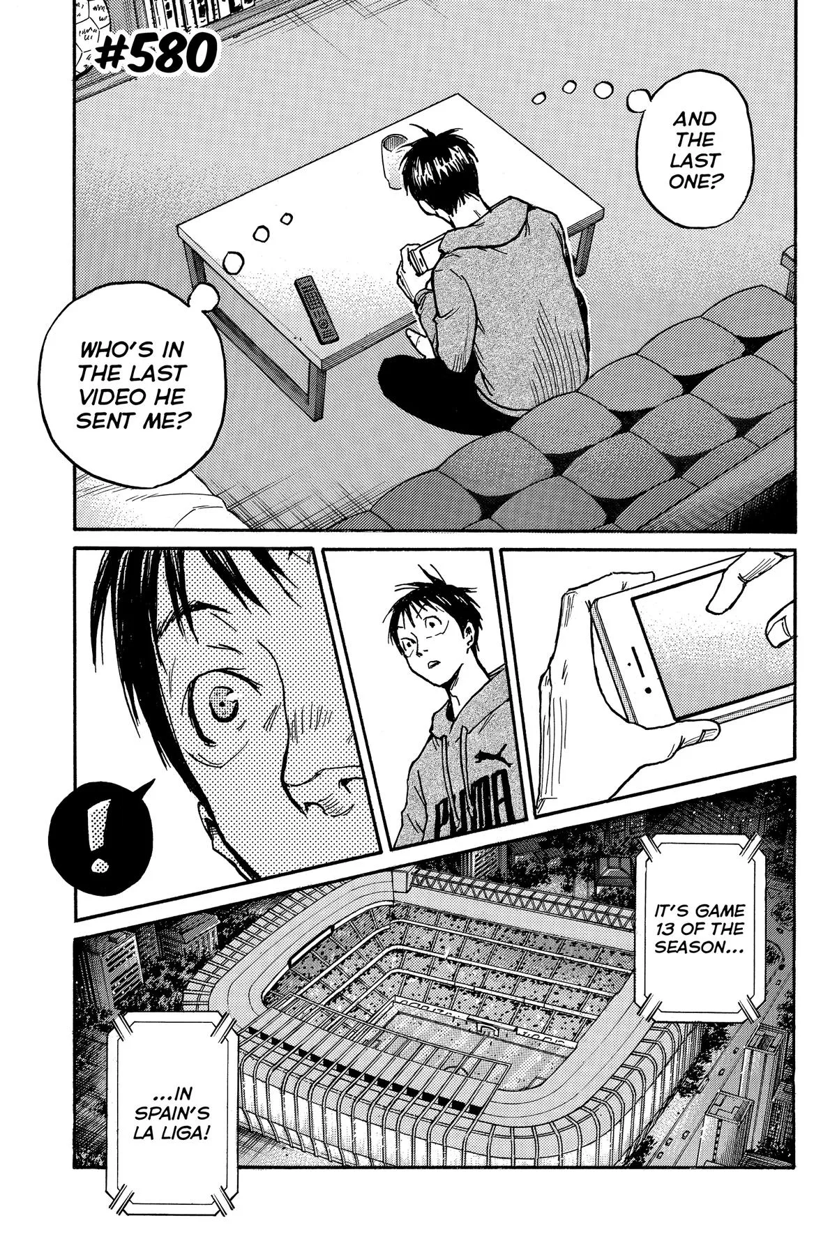Giant Killing Chapter 580 page 1
