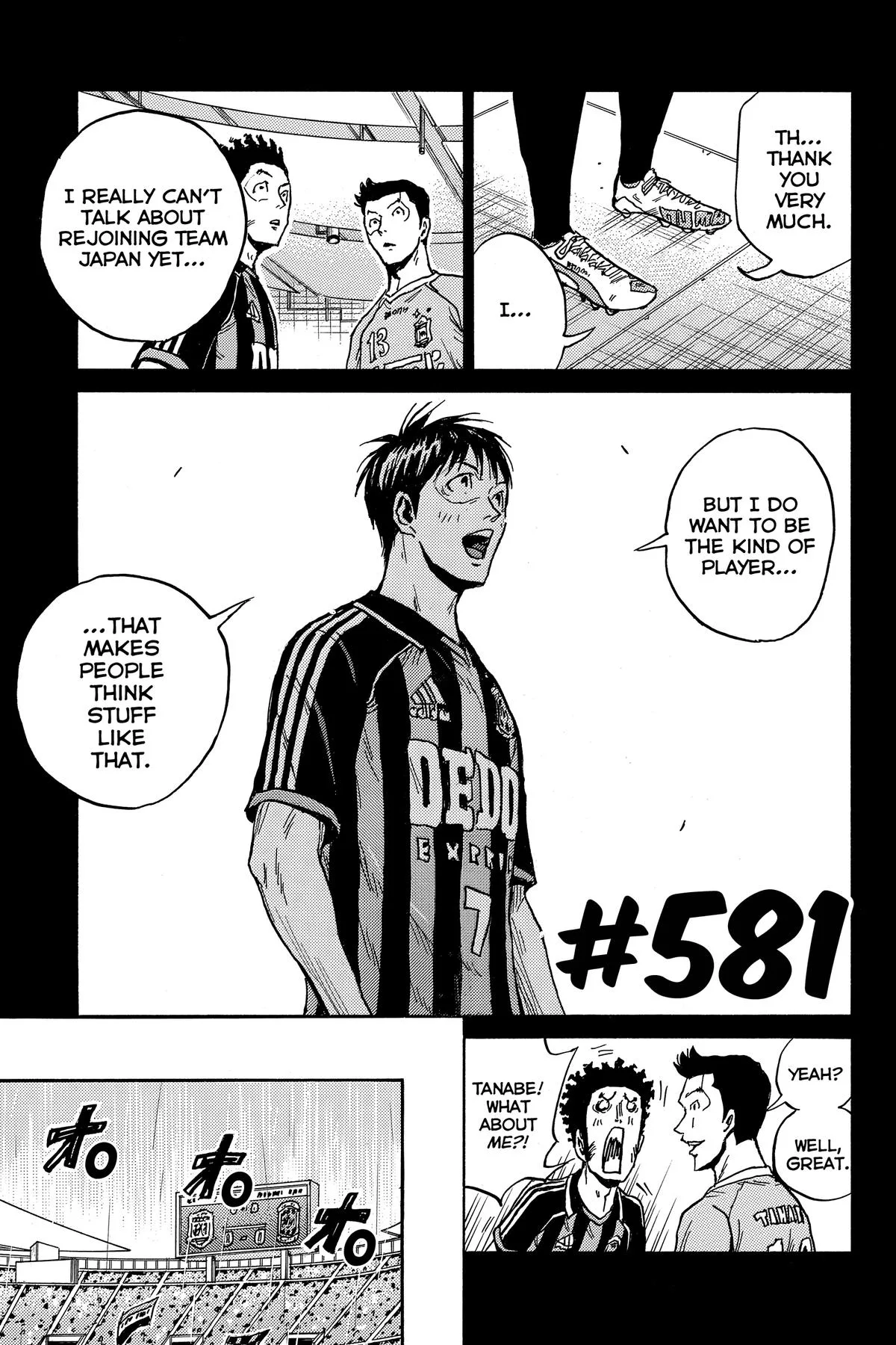 Giant Killing Chapter 581 page 3