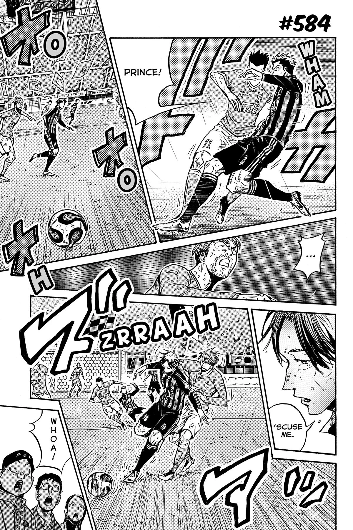 Giant Killing Chapter 584 page 1