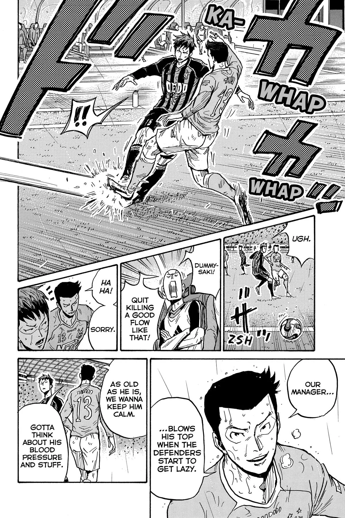 Giant Killing Chapter 585 page 4