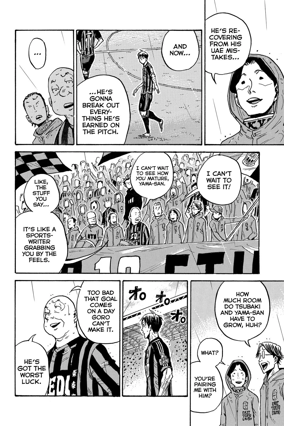 Giant Killing Chapter 587 page 11