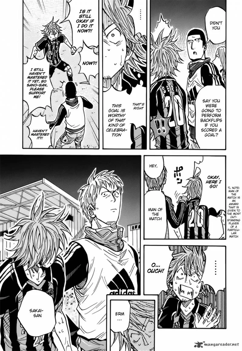 Giant Killing Chapter 83 page 19