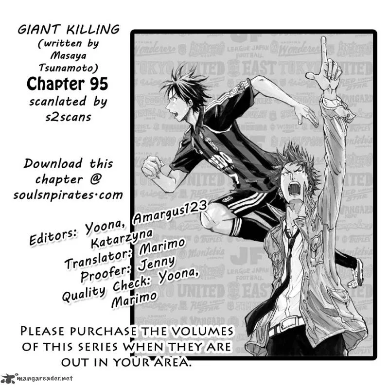 Giant Killing Chapter 95 page 22