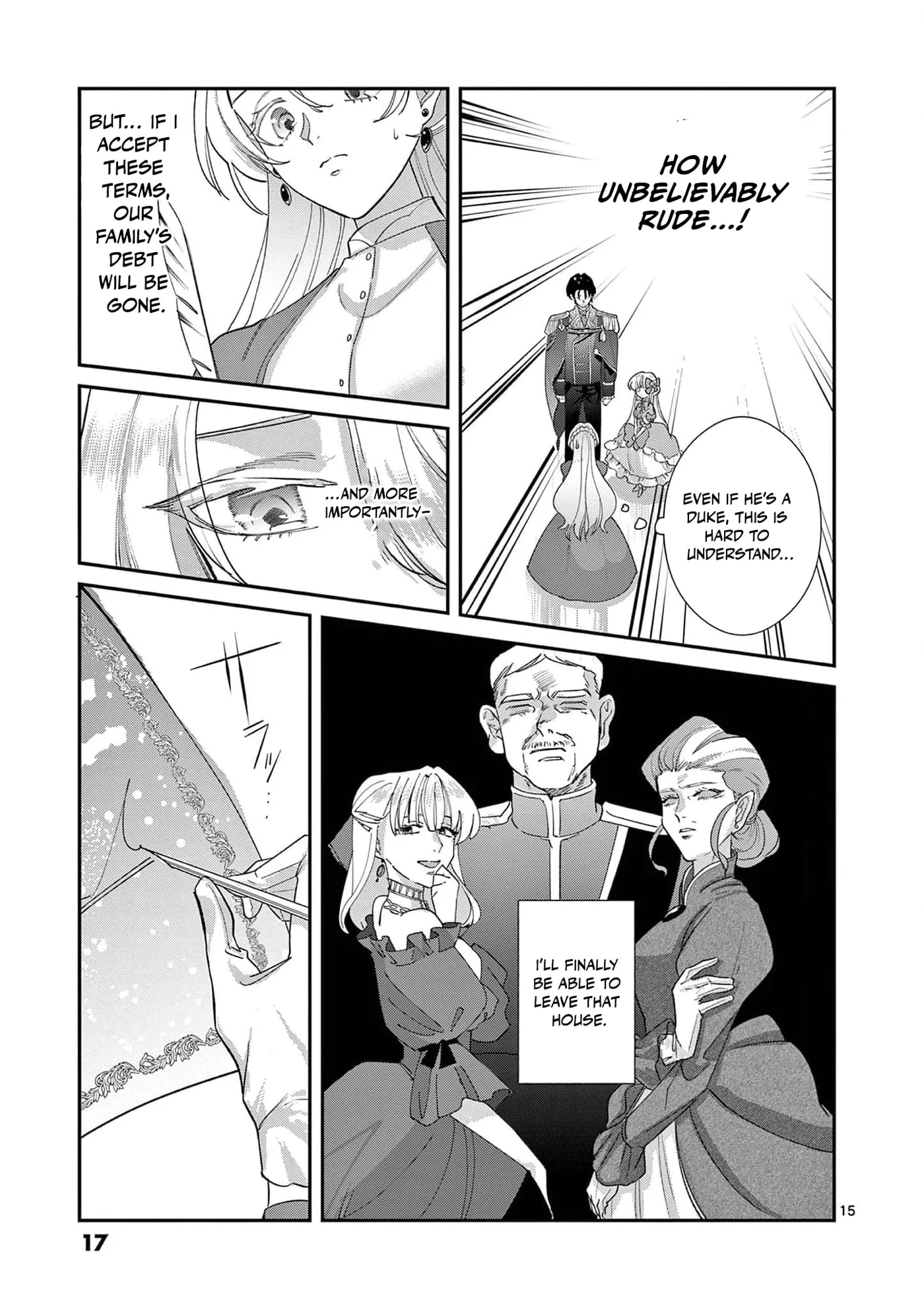 Gijou ga Akuyaku Reijou to shite Hametsu Suru Koto o Shitta node, Mechakucha Aishimasu: Keiyaku Kekkon de Watashi ni Kanshin ga Nakatta Hazu no Koushaku-sama ni, Kizuitara Dekiai Saretemashita @comic Chapter 1 page 19