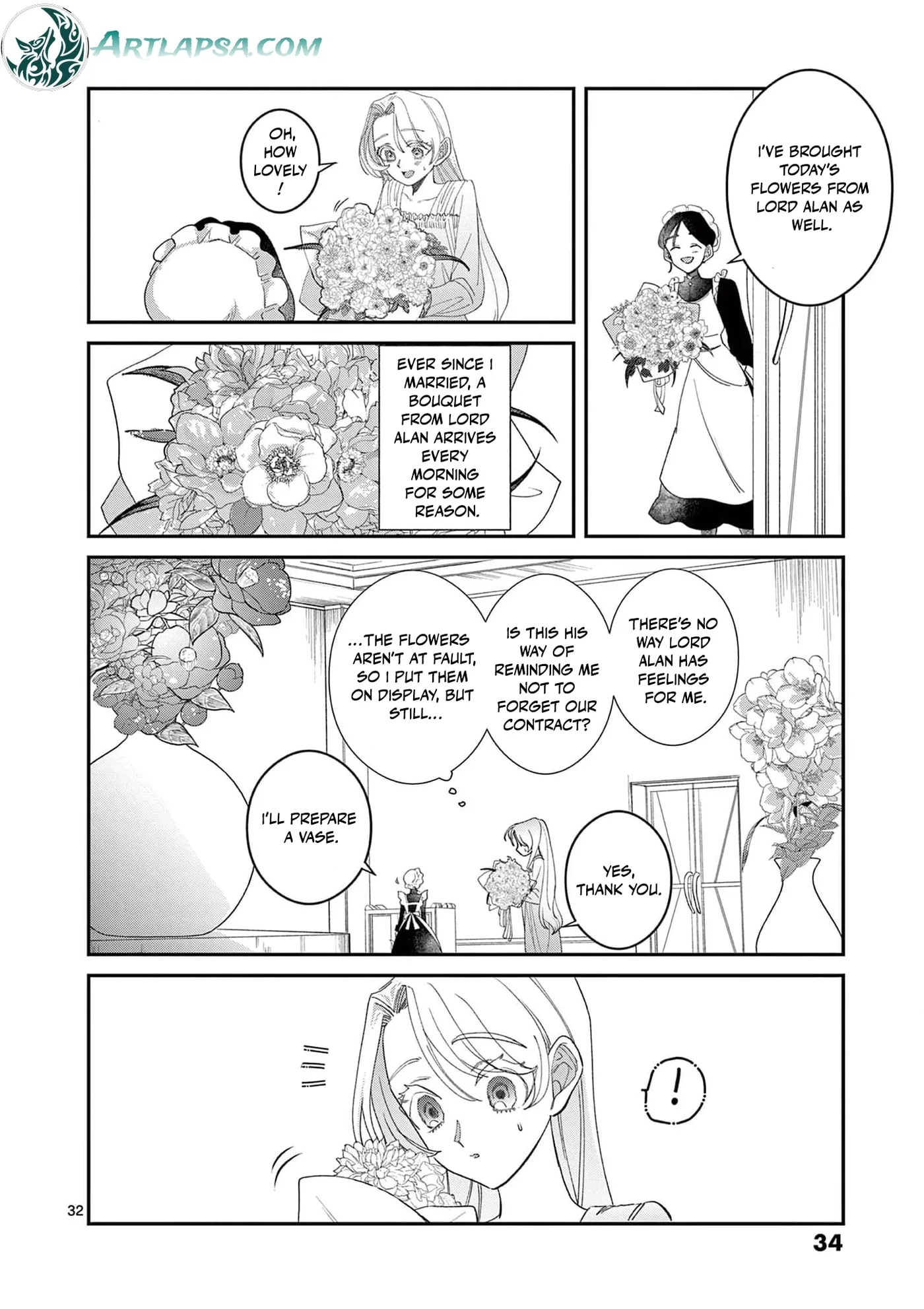 Gijou ga Akuyaku Reijou to shite Hametsu Suru Koto o Shitta node, Mechakucha Aishimasu: Keiyaku Kekkon de Watashi ni Kanshin ga Nakatta Hazu no Koushaku-sama ni, Kizuitara Dekiai Saretemashita @comic Chapter 1 page 36