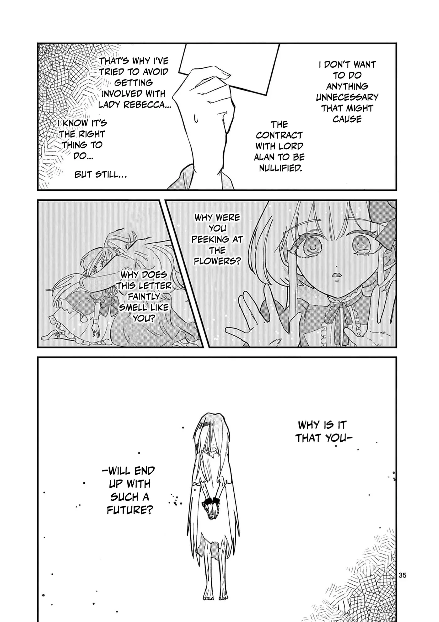 Gijou ga Akuyaku Reijou to shite Hametsu Suru Koto o Shitta node, Mechakucha Aishimasu: Keiyaku Kekkon de Watashi ni Kanshin ga Nakatta Hazu no Koushaku-sama ni, Kizuitara Dekiai Saretemashita @comic Chapter 1 page 38
