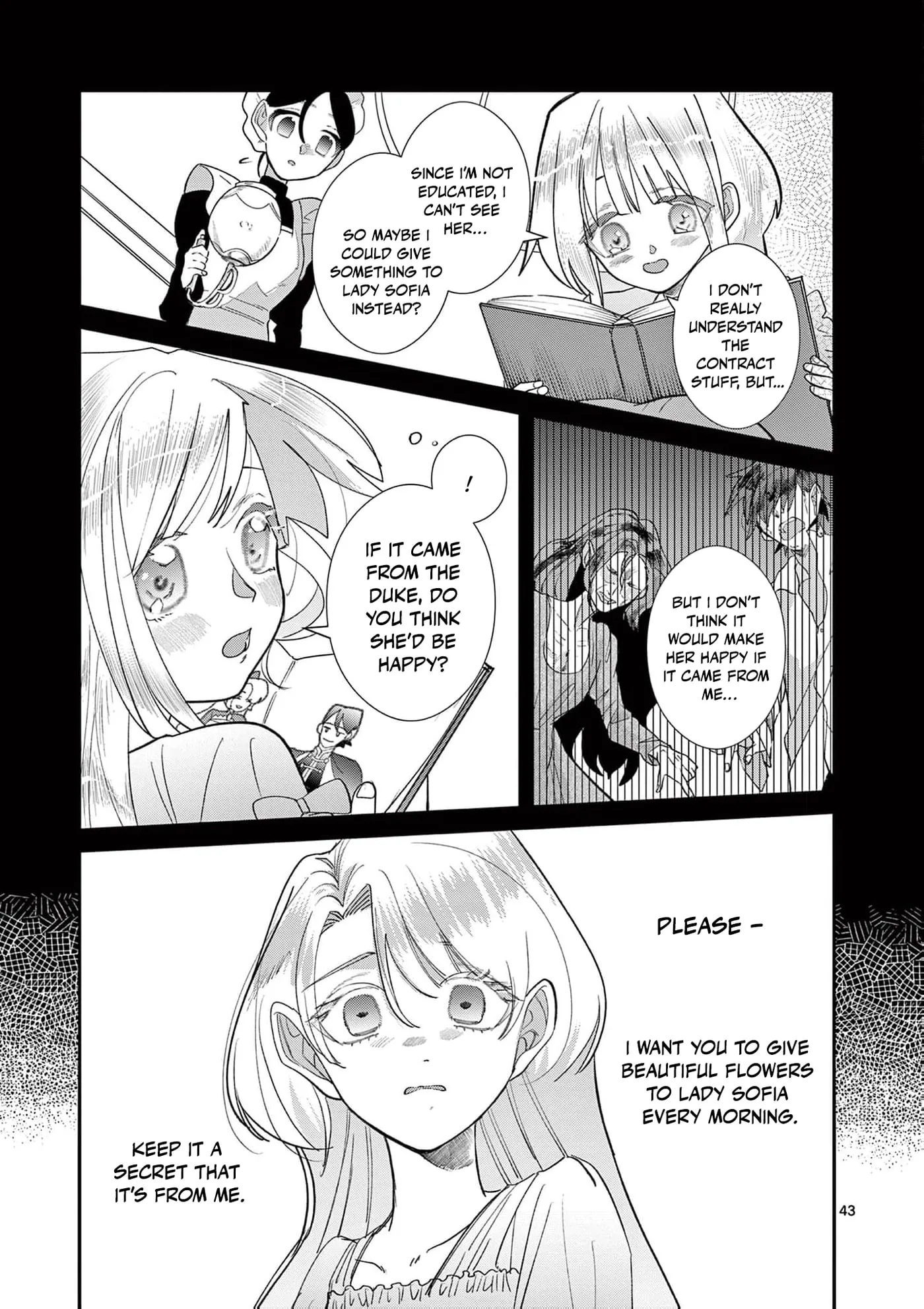 Gijou ga Akuyaku Reijou to shite Hametsu Suru Koto o Shitta node, Mechakucha Aishimasu: Keiyaku Kekkon de Watashi ni Kanshin ga Nakatta Hazu no Koushaku-sama ni, Kizuitara Dekiai Saretemashita @comic Chapter 1 page 46