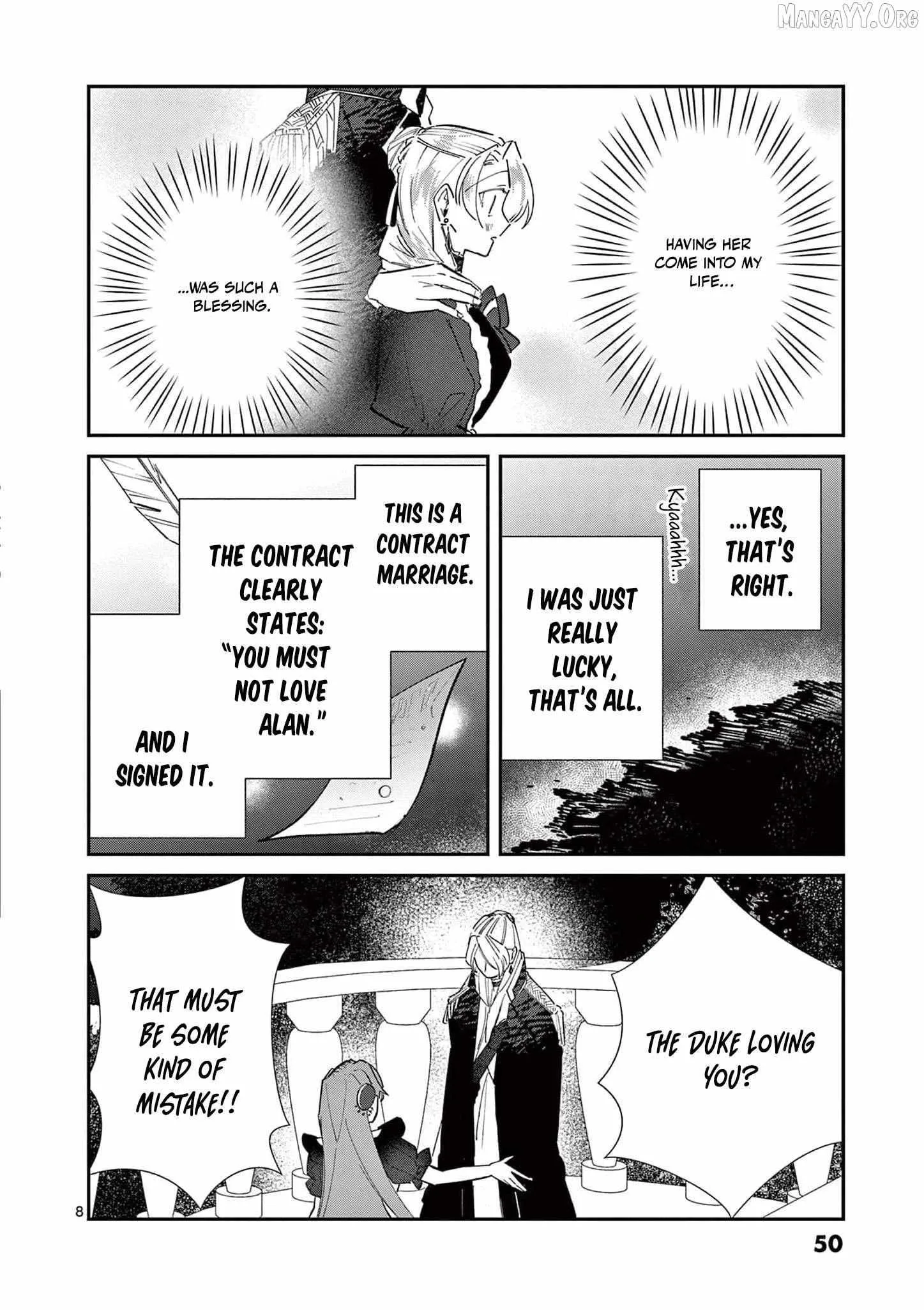 Gijou ga Akuyaku Reijou to shite Hametsu Suru Koto o Shitta node, Mechakucha Aishimasu: Keiyaku Kekkon de Watashi ni Kanshin ga Nakatta Hazu no Koushaku-sama ni, Kizuitara Dekiai Saretemashita @comic Chapter 14 page 11