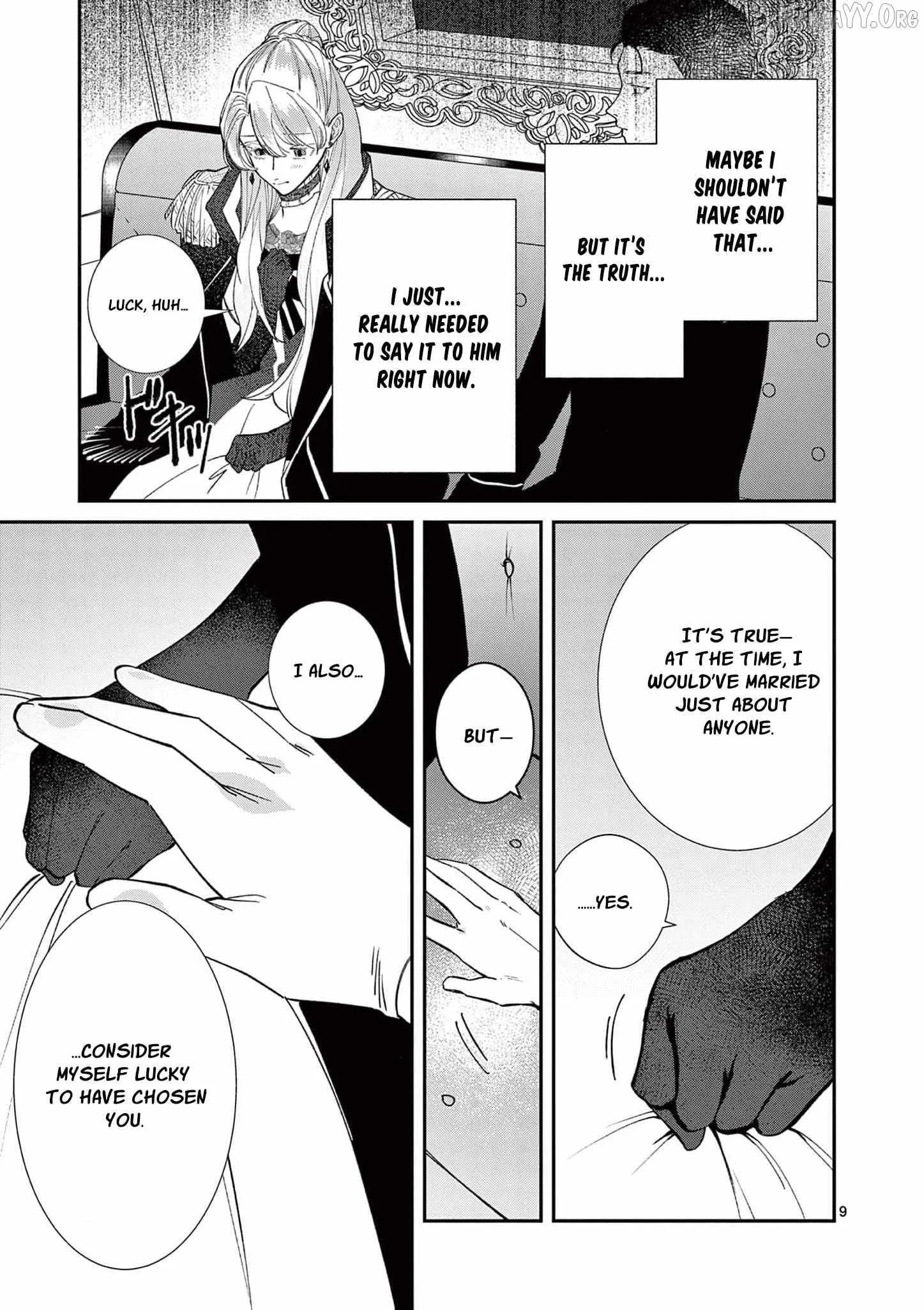 Gijou ga Akuyaku Reijou to shite Hametsu Suru Koto o Shitta node, Mechakucha Aishimasu: Keiyaku Kekkon de Watashi ni Kanshin ga Nakatta Hazu no Koushaku-sama ni, Kizuitara Dekiai Saretemashita @comic Chapter 15 page 12