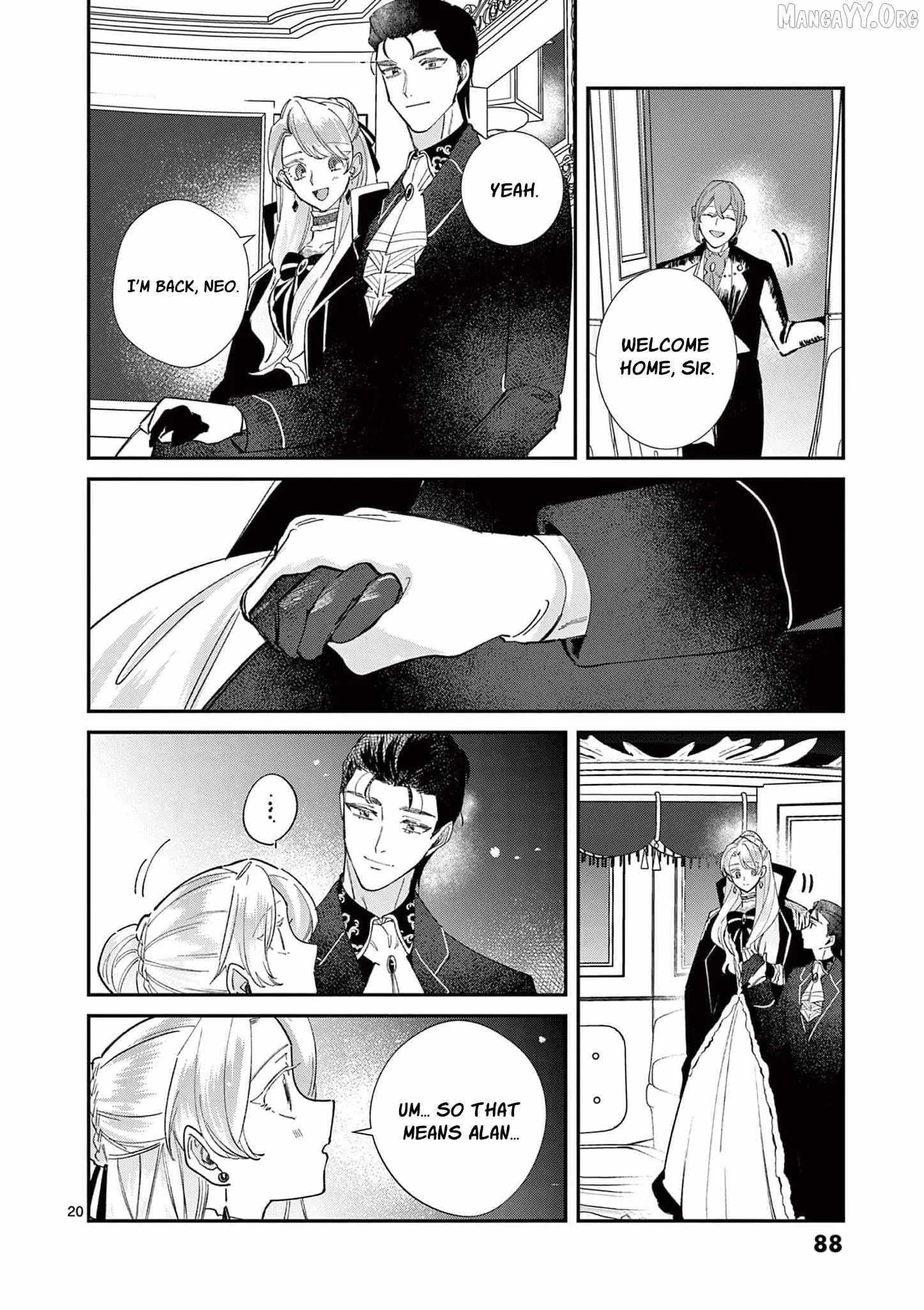 Gijou ga Akuyaku Reijou to shite Hametsu Suru Koto o Shitta node, Mechakucha Aishimasu: Keiyaku Kekkon de Watashi ni Kanshin ga Nakatta Hazu no Koushaku-sama ni, Kizuitara Dekiai Saretemashita @comic Chapter 15 page 23
