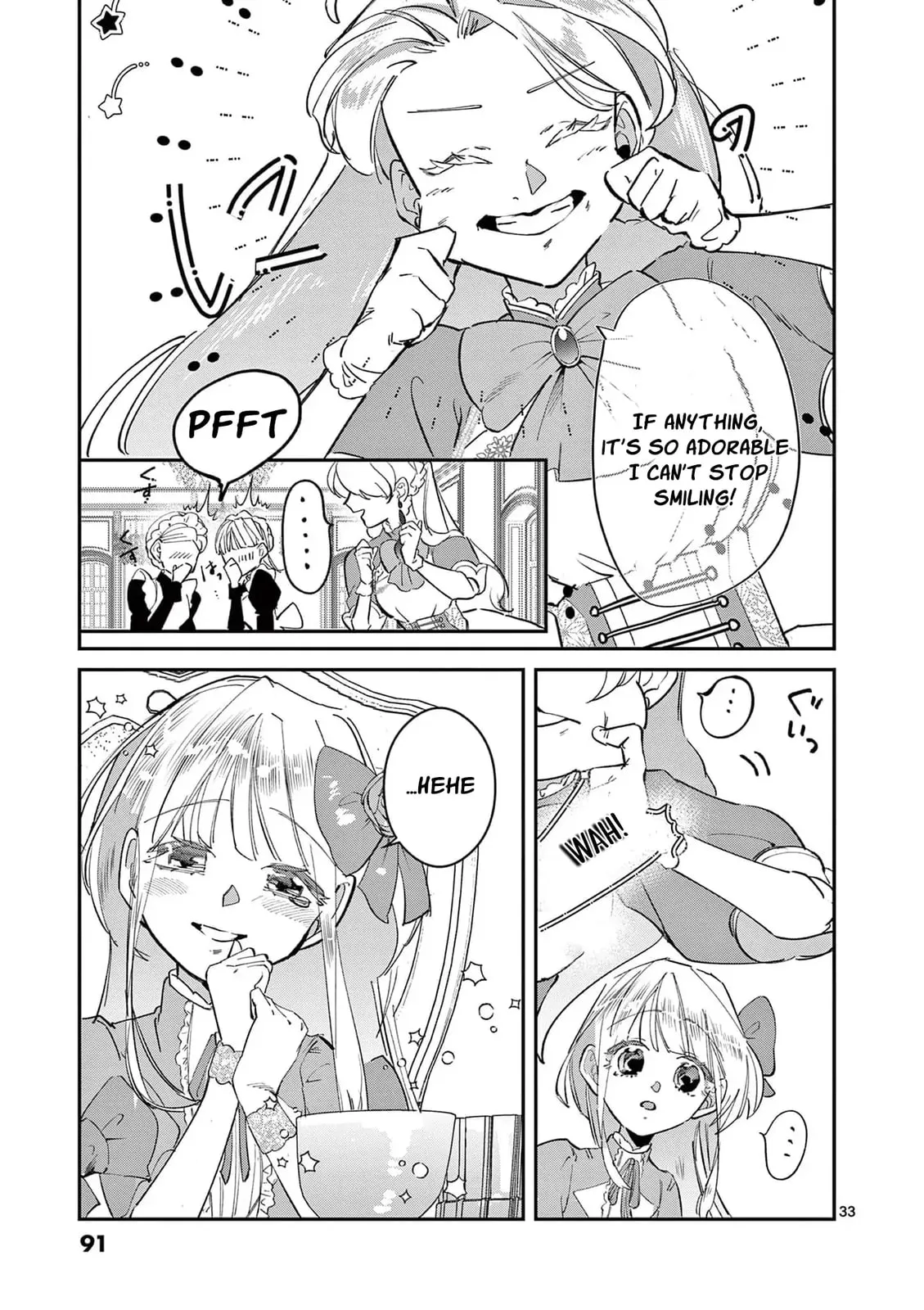 Gijou ga Akuyaku Reijou to shite Hametsu Suru Koto o Shitta node, Mechakucha Aishimasu: Keiyaku Kekkon de Watashi ni Kanshin ga Nakatta Hazu no Koushaku-sama ni, Kizuitara Dekiai Saretemashita @comic Chapter 2 page 37