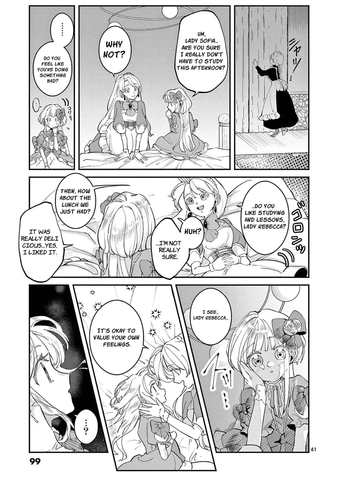 Gijou ga Akuyaku Reijou to shite Hametsu Suru Koto o Shitta node, Mechakucha Aishimasu: Keiyaku Kekkon de Watashi ni Kanshin ga Nakatta Hazu no Koushaku-sama ni, Kizuitara Dekiai Saretemashita @comic Chapter 2 page 45