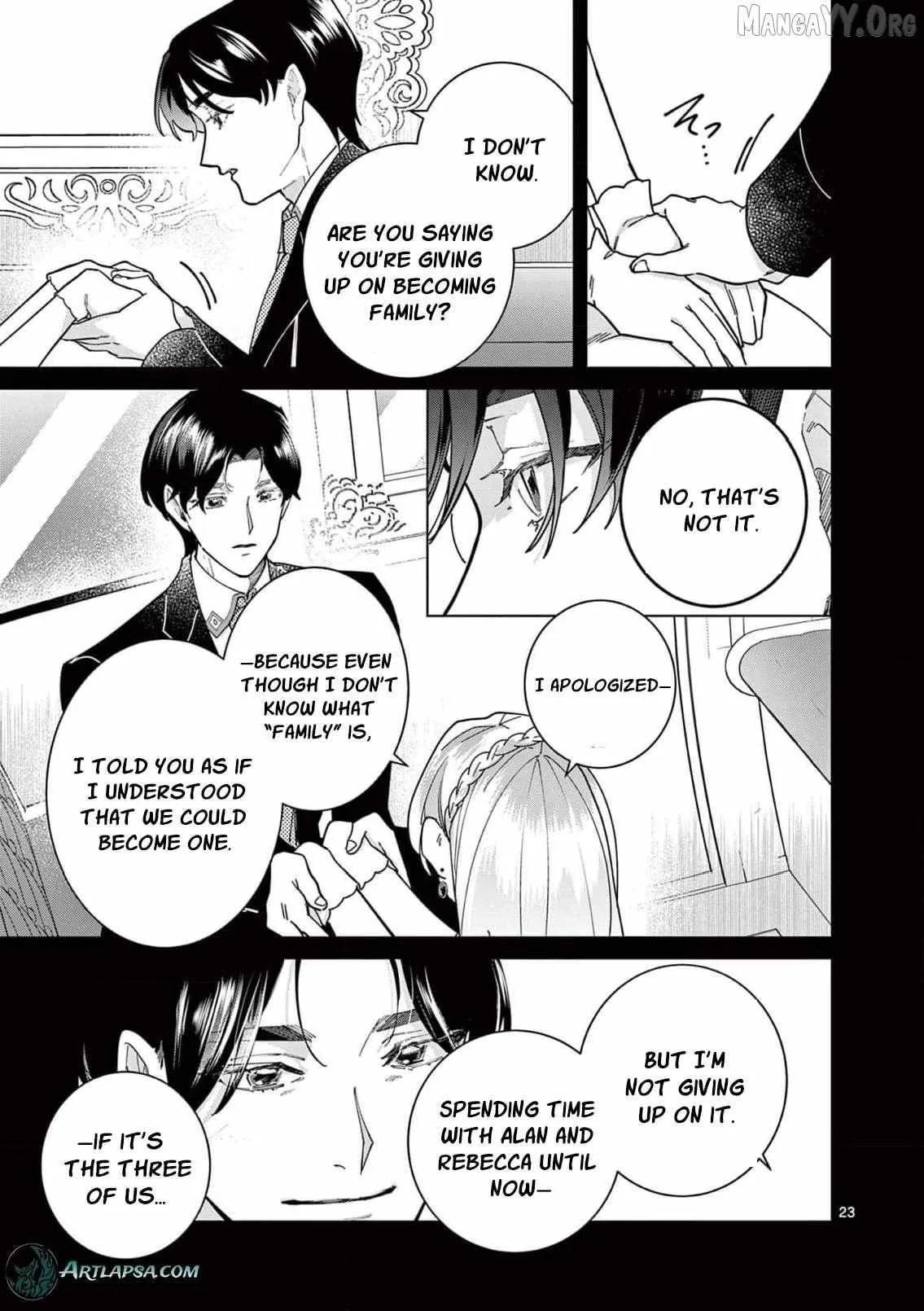 Gijou ga Akuyaku Reijou to shite Hametsu Suru Koto o Shitta node, Mechakucha Aishimasu: Keiyaku Kekkon de Watashi ni Kanshin ga Nakatta Hazu no Koushaku-sama ni, Kizuitara Dekiai Saretemashita @comic Chapter 23 page 26