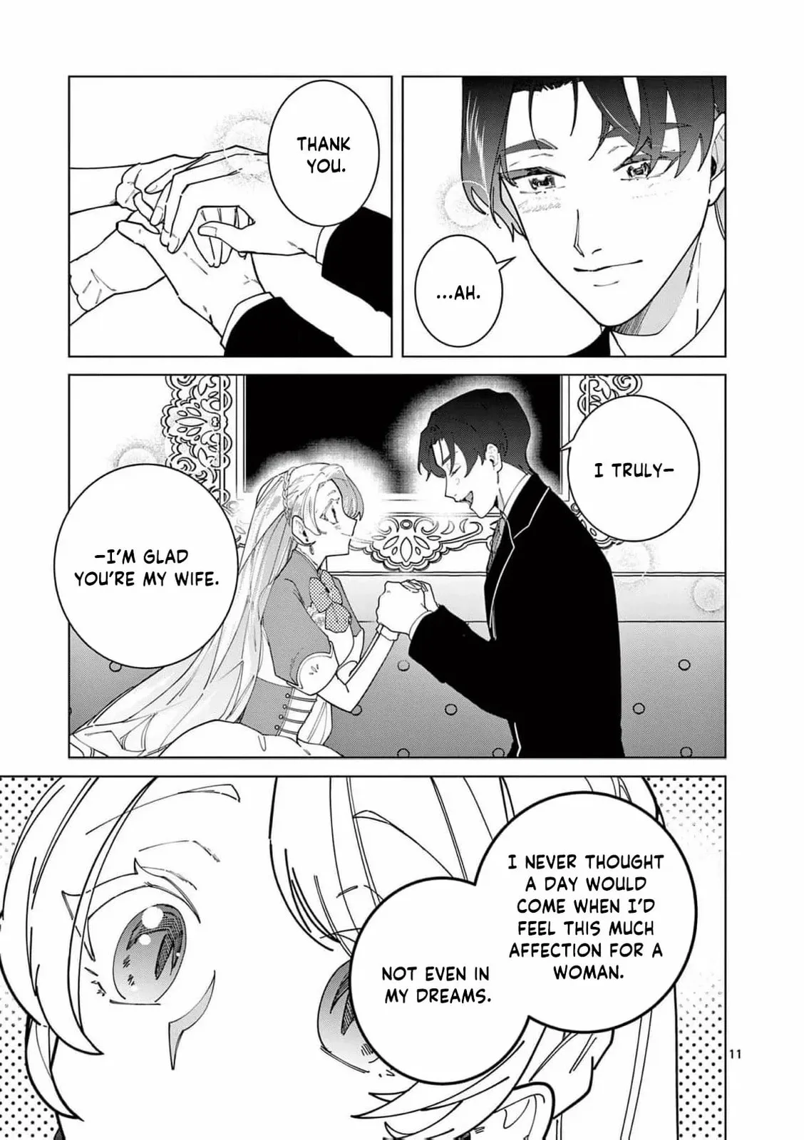 Gijou ga Akuyaku Reijou to shite Hametsu Suru Koto o Shitta node, Mechakucha Aishimasu: Keiyaku Kekkon de Watashi ni Kanshin ga Nakatta Hazu no Koushaku-sama ni, Kizuitara Dekiai Saretemashita @comic Chapter 24 page 14