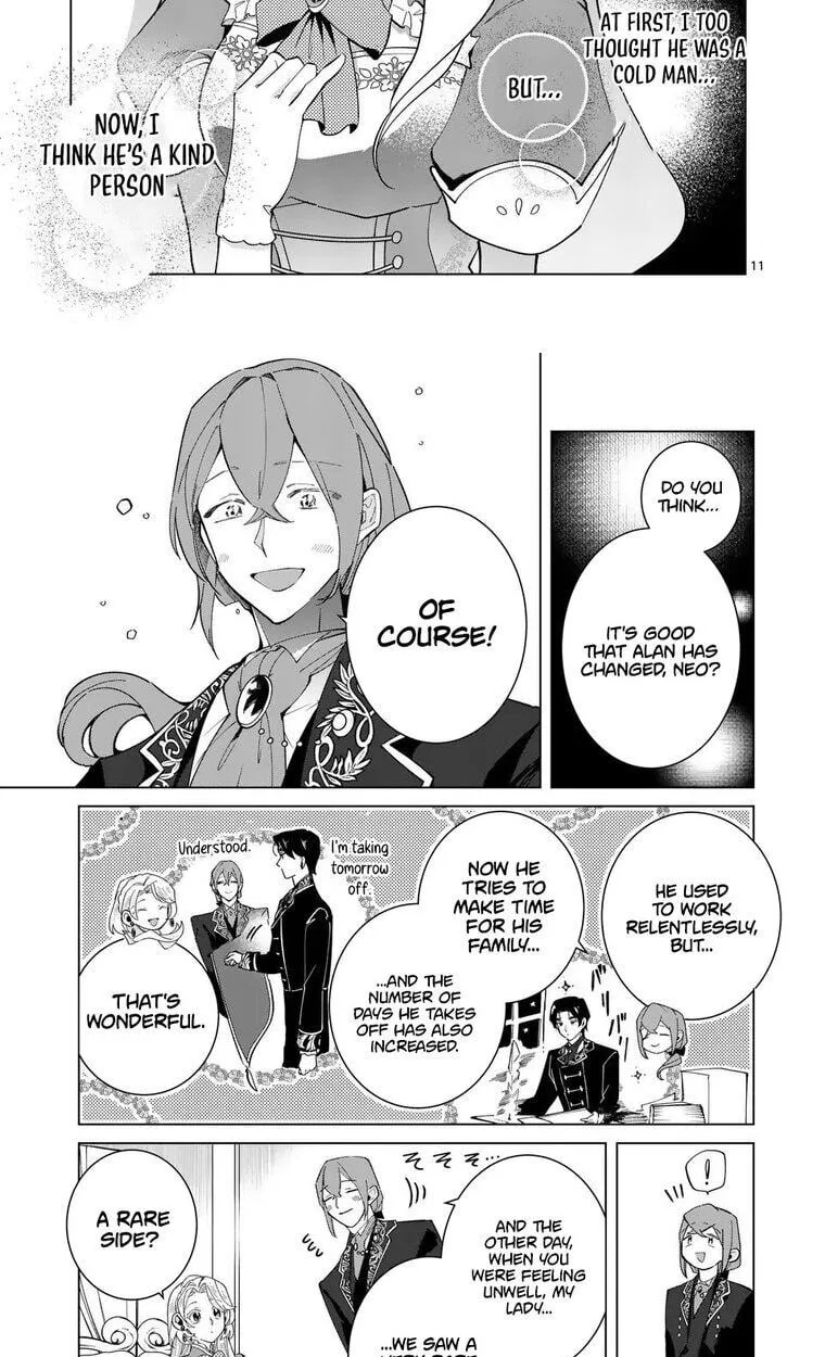 Gijou ga Akuyaku Reijou to shite Hametsu Suru Koto o Shitta node, Mechakucha Aishimasu: Keiyaku Kekkon de Watashi ni Kanshin ga Nakatta Hazu no Koushaku-sama ni, Kizuitara Dekiai Saretemashita @comic Chapter 28 page 13