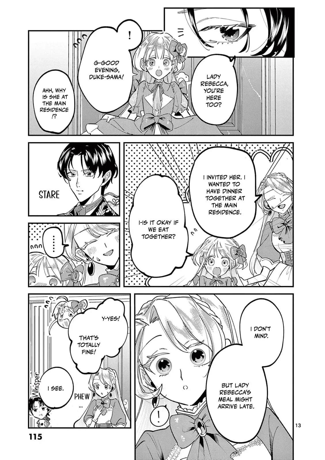 Gijou ga Akuyaku Reijou to shite Hametsu Suru Koto o Shitta node, Mechakucha Aishimasu: Keiyaku Kekkon de Watashi ni Kanshin ga Nakatta Hazu no Koushaku-sama ni, Kizuitara Dekiai Saretemashita @comic Chapter 3 page 17