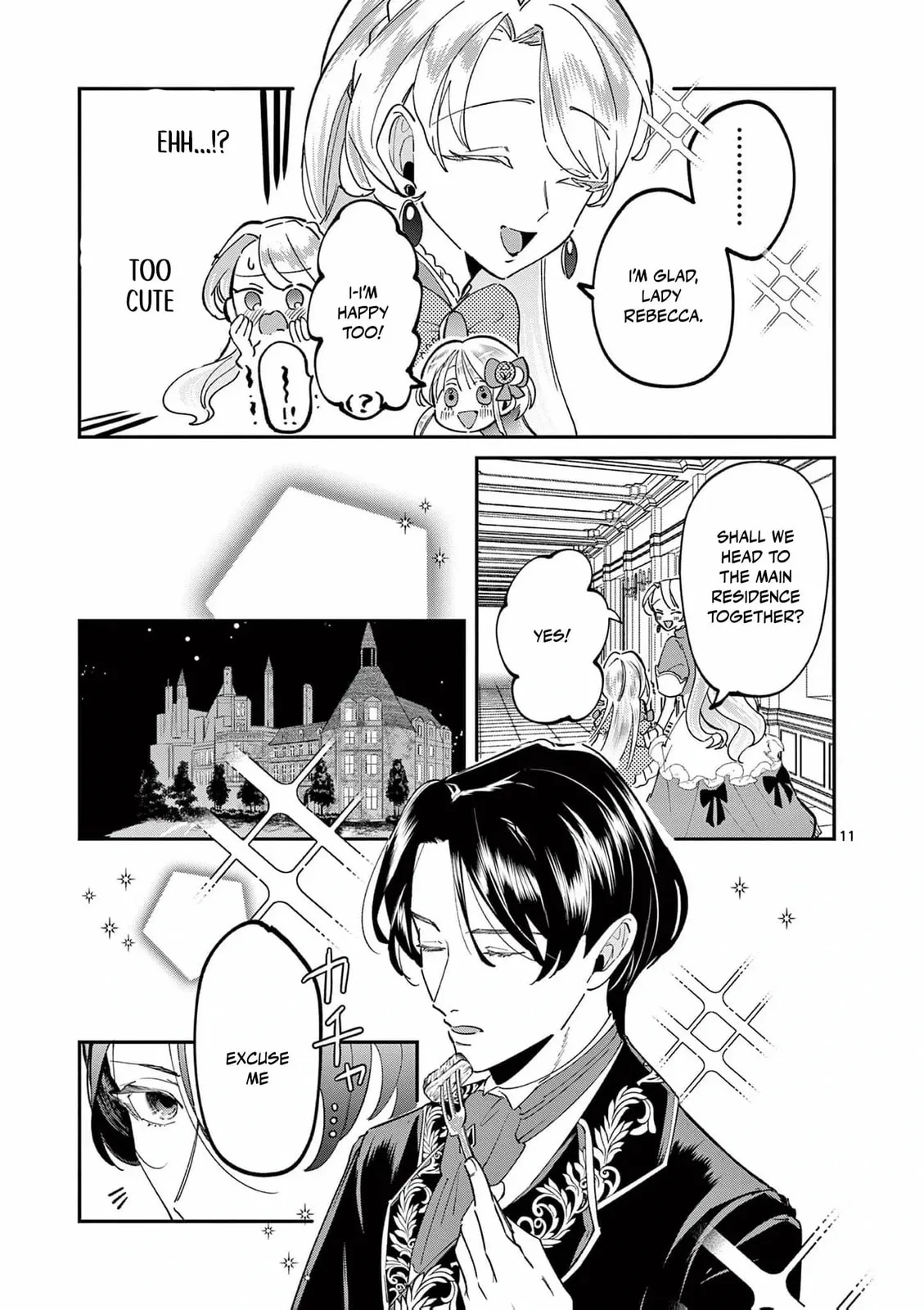 Gijou ga Akuyaku Reijou to shite Hametsu Suru Koto o Shitta node, Mechakucha Aishimasu: Keiyaku Kekkon de Watashi ni Kanshin ga Nakatta Hazu no Koushaku-sama ni, Kizuitara Dekiai Saretemashita @comic Chapter 3 page 15
