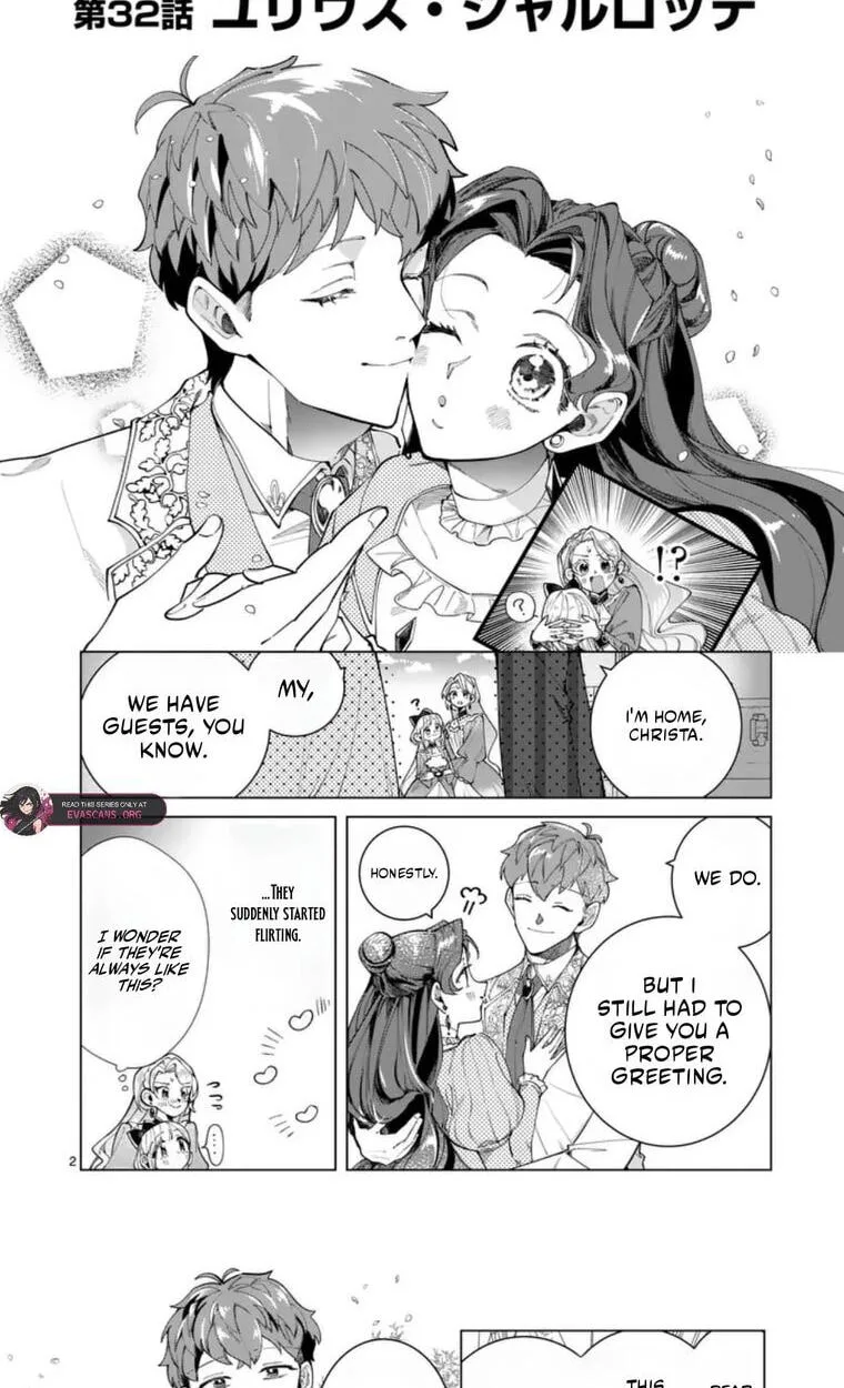 Gijou ga Akuyaku Reijou to shite Hametsu Suru Koto o Shitta node, Mechakucha Aishimasu: Keiyaku Kekkon de Watashi ni Kanshin ga Nakatta Hazu no Koushaku-sama ni, Kizuitara Dekiai Saretemashita @comic Chapter 32 page 3