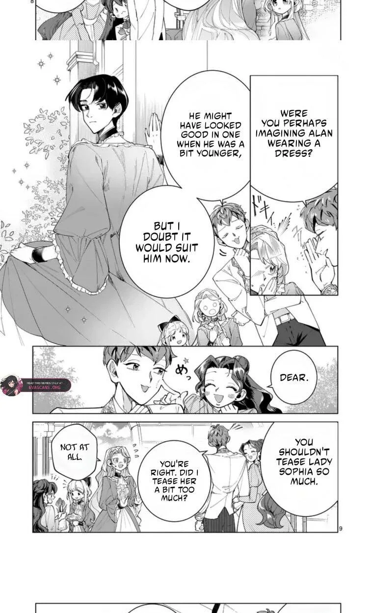 Gijou ga Akuyaku Reijou to shite Hametsu Suru Koto o Shitta node, Mechakucha Aishimasu: Keiyaku Kekkon de Watashi ni Kanshin ga Nakatta Hazu no Koushaku-sama ni, Kizuitara Dekiai Saretemashita @comic Chapter 32 page 9