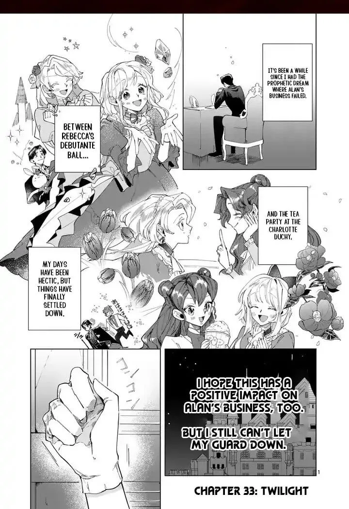 Gijou ga Akuyaku Reijou to shite Hametsu Suru Koto o Shitta node, Mechakucha Aishimasu: Keiyaku Kekkon de Watashi ni Kanshin ga Nakatta Hazu no Koushaku-sama ni, Kizuitara Dekiai Saretemashita @comic Chapter 33 page 2