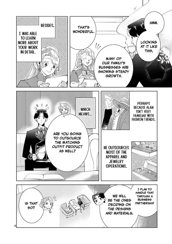 Gijou ga Akuyaku Reijou to shite Hametsu Suru Koto o Shitta node, Mechakucha Aishimasu: Keiyaku Kekkon de Watashi ni Kanshin ga Nakatta Hazu no Koushaku-sama ni, Kizuitara Dekiai Saretemashita @comic Chapter 33 page 9