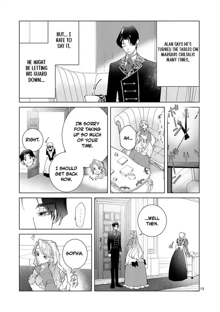 Gijou ga Akuyaku Reijou to shite Hametsu Suru Koto o Shitta node, Mechakucha Aishimasu: Keiyaku Kekkon de Watashi ni Kanshin ga Nakatta Hazu no Koushaku-sama ni, Kizuitara Dekiai Saretemashita @comic Chapter 33 page 14
