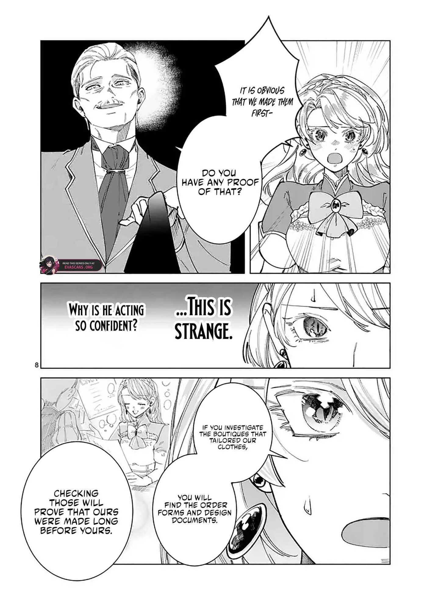 Gijou ga Akuyaku Reijou to shite Hametsu Suru Koto o Shitta node, Mechakucha Aishimasu: Keiyaku Kekkon de Watashi ni Kanshin ga Nakatta Hazu no Koushaku-sama ni, Kizuitara Dekiai Saretemashita @comic Chapter 35 page 9