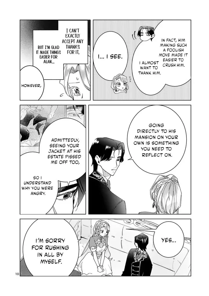 Gijou ga Akuyaku Reijou to shite Hametsu Suru Koto o Shitta node, Mechakucha Aishimasu: Keiyaku Kekkon de Watashi ni Kanshin ga Nakatta Hazu no Koushaku-sama ni, Kizuitara Dekiai Saretemashita @comic Chapter 37 page 11