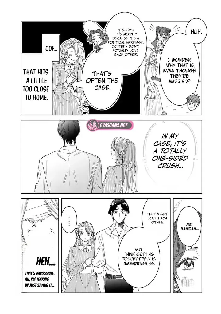 Gijou ga Akuyaku Reijou to shite Hametsu Suru Koto o Shitta node, Mechakucha Aishimasu: Keiyaku Kekkon de Watashi ni Kanshin ga Nakatta Hazu no Koushaku-sama ni, Kizuitara Dekiai Saretemashita @comic Chapter 39.1 page 11