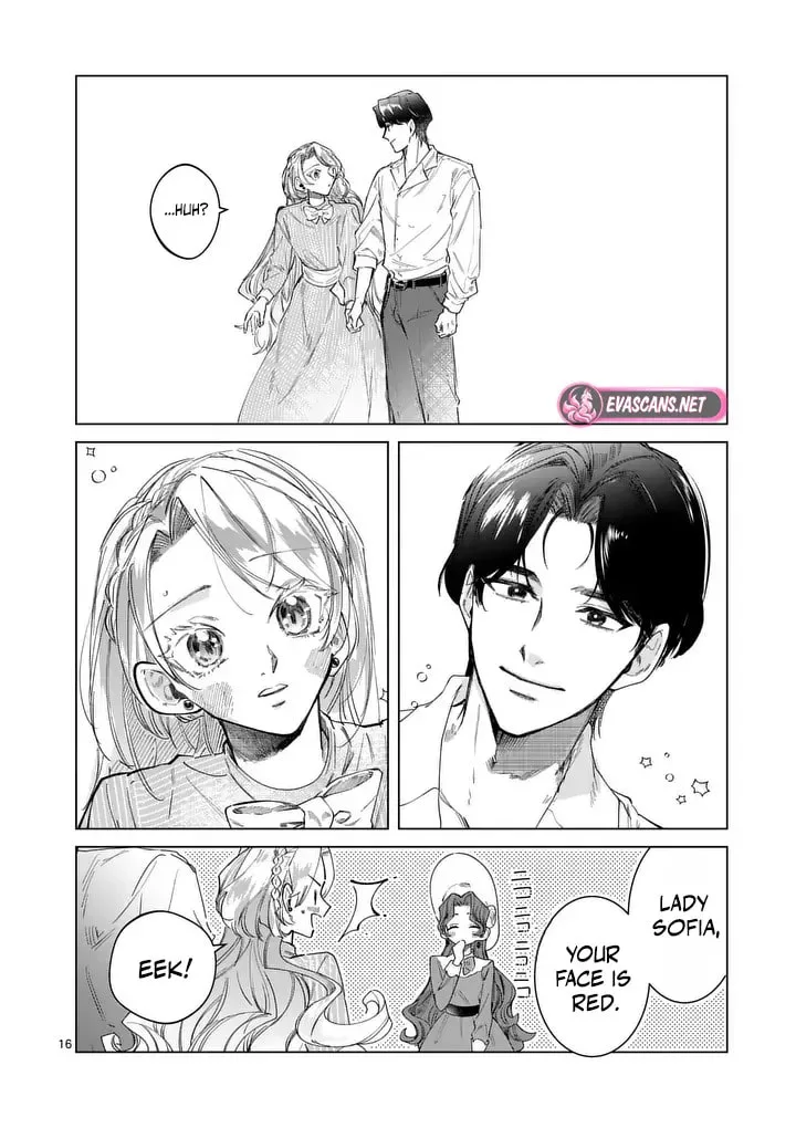 Gijou ga Akuyaku Reijou to shite Hametsu Suru Koto o Shitta node, Mechakucha Aishimasu: Keiyaku Kekkon de Watashi ni Kanshin ga Nakatta Hazu no Koushaku-sama ni, Kizuitara Dekiai Saretemashita @comic Chapter 39.1 page 17