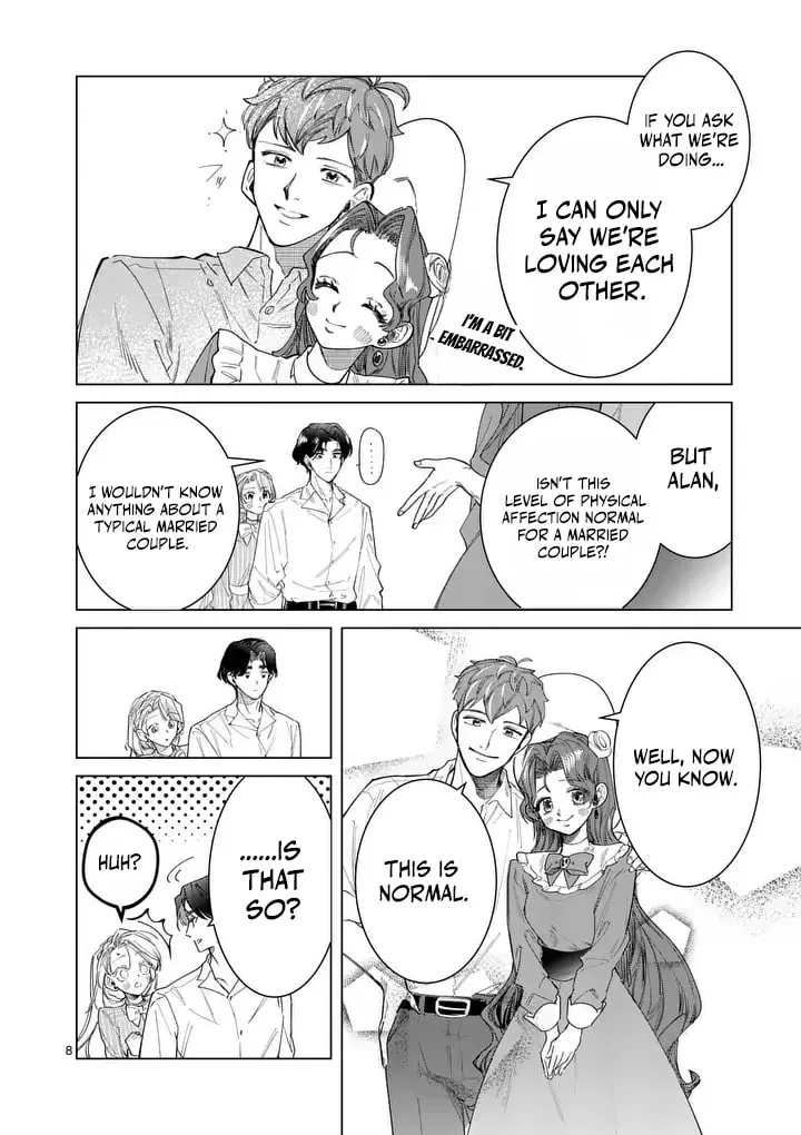 Gijou ga Akuyaku Reijou to shite Hametsu Suru Koto o Shitta node, Mechakucha Aishimasu: Keiyaku Kekkon de Watashi ni Kanshin ga Nakatta Hazu no Koushaku-sama ni, Kizuitara Dekiai Saretemashita @comic Chapter 39.1 page 9