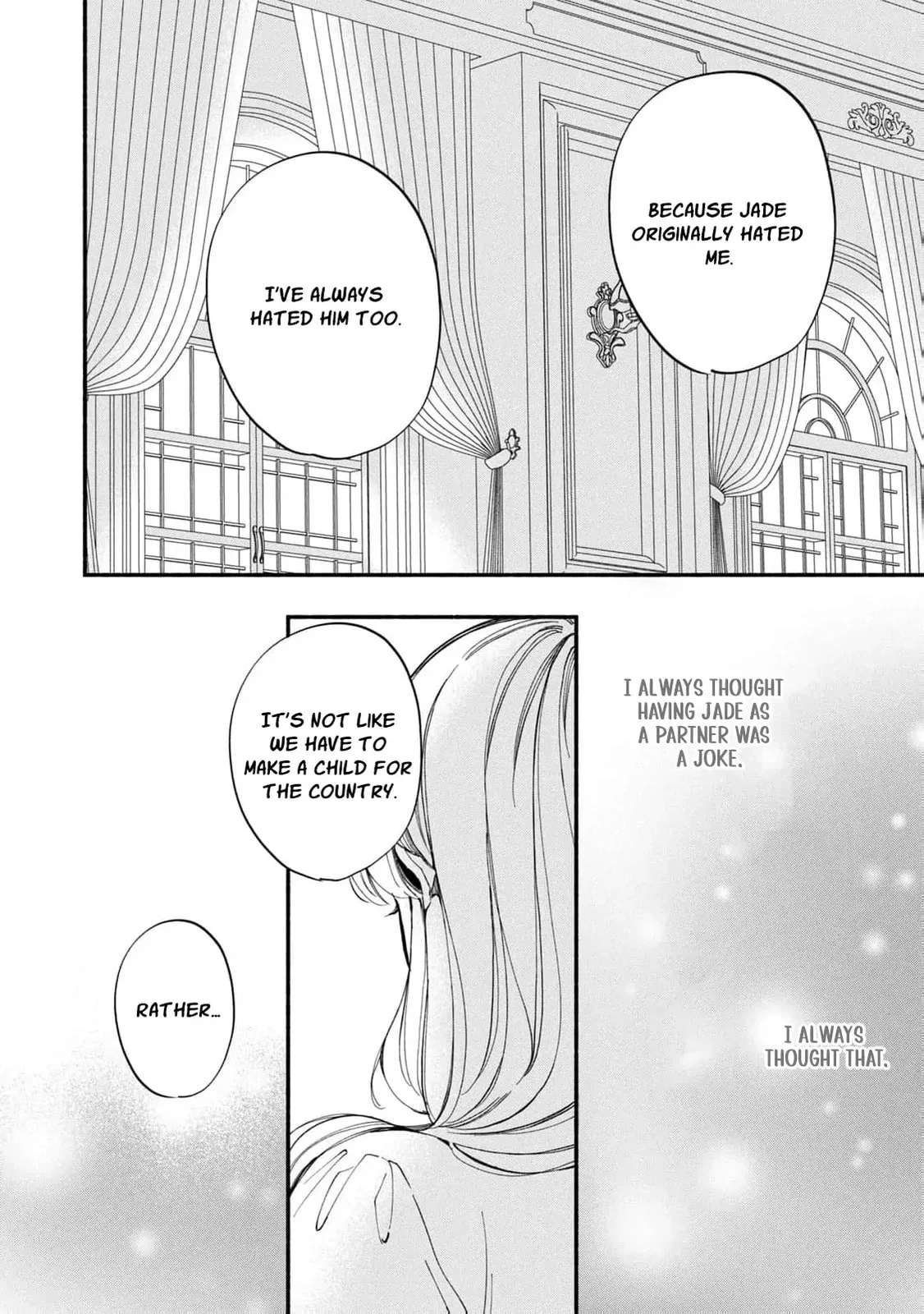 Gijou ga Akuyaku Reijou to shite Hametsu Suru Koto o Shitta node, Mechakucha Aishimasu: Keiyaku Kekkon de Watashi ni Kanshin ga Nakatta Hazu no Koushaku-sama ni, Kizuitara Dekiai Saretemashita @comic Chapter 9 page 13