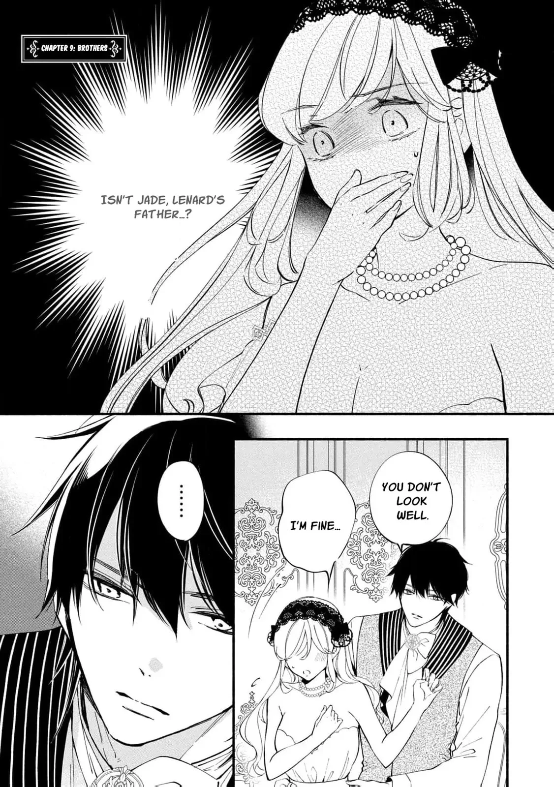 Gijou ga Akuyaku Reijou to shite Hametsu Suru Koto o Shitta node, Mechakucha Aishimasu: Keiyaku Kekkon de Watashi ni Kanshin ga Nakatta Hazu no Koushaku-sama ni, Kizuitara Dekiai Saretemashita @comic Chapter 9 page 4