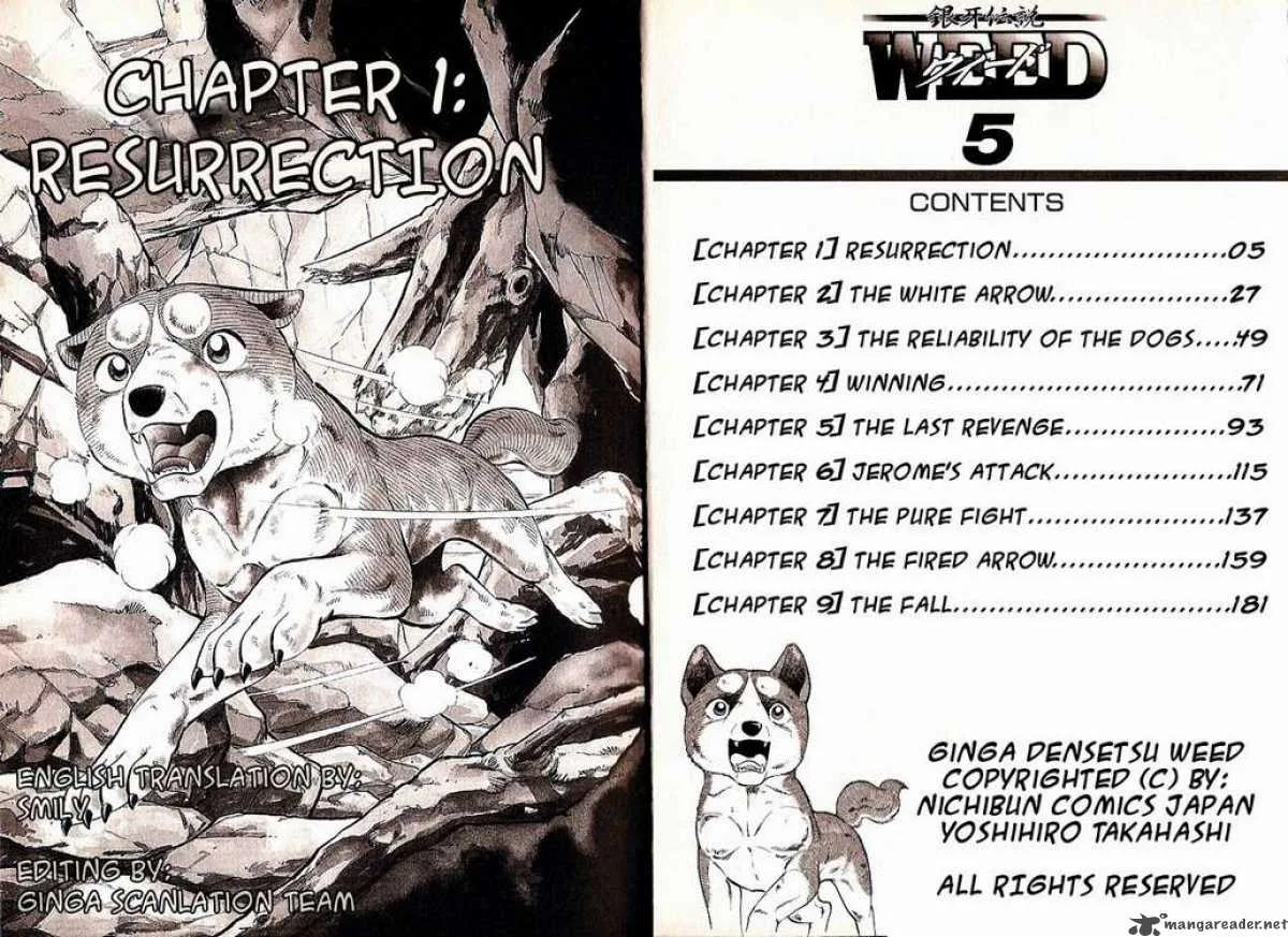 Ginga Densetsu WEED Chapter 40 page 1
