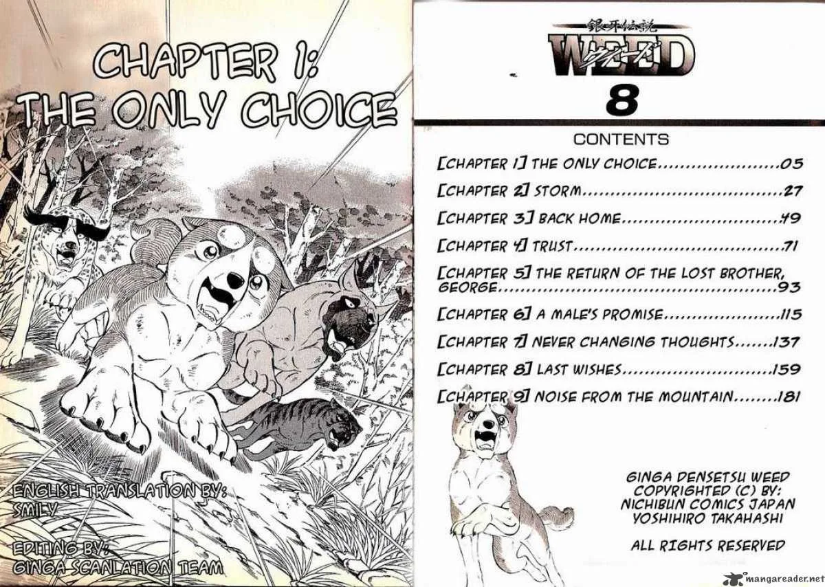 Ginga Densetsu WEED Chapter 67 page 1
