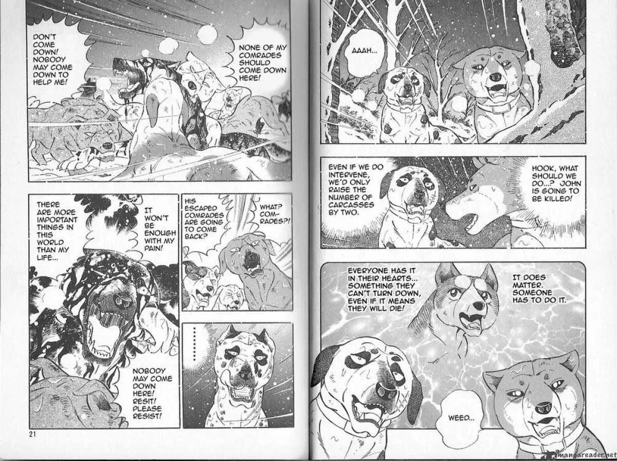 Ginga Densetsu WEED Chapter 76 page 9