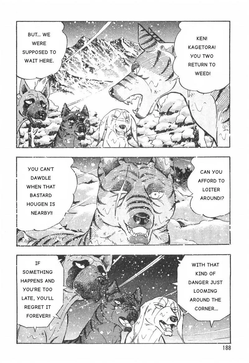 Ginga Densetsu WEED Chapter 84 page 8