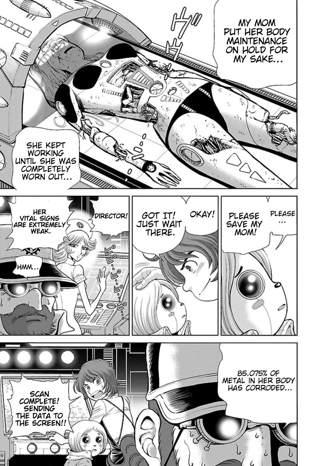 Ginga Tetsudo 999 - Another Story: Arutimeto Jani Chapter 1 page 34