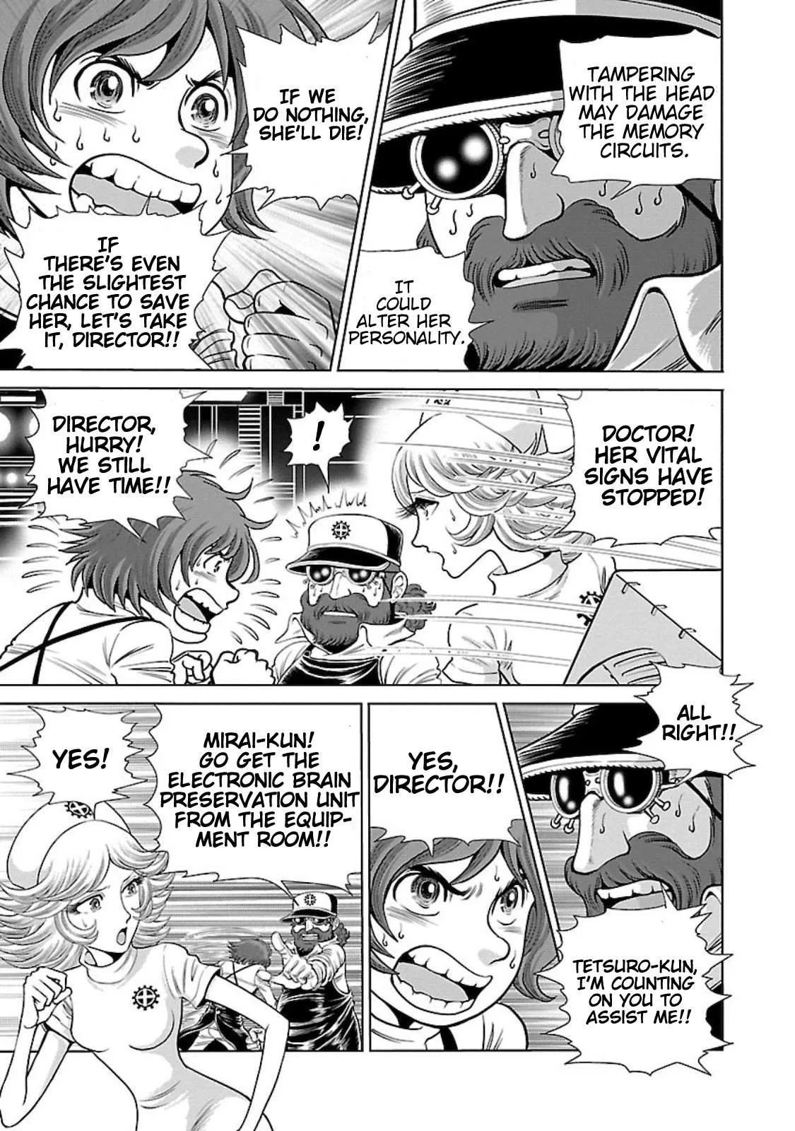 Ginga Tetsudo 999 - Another Story: Arutimeto Jani Chapter 1 page 36