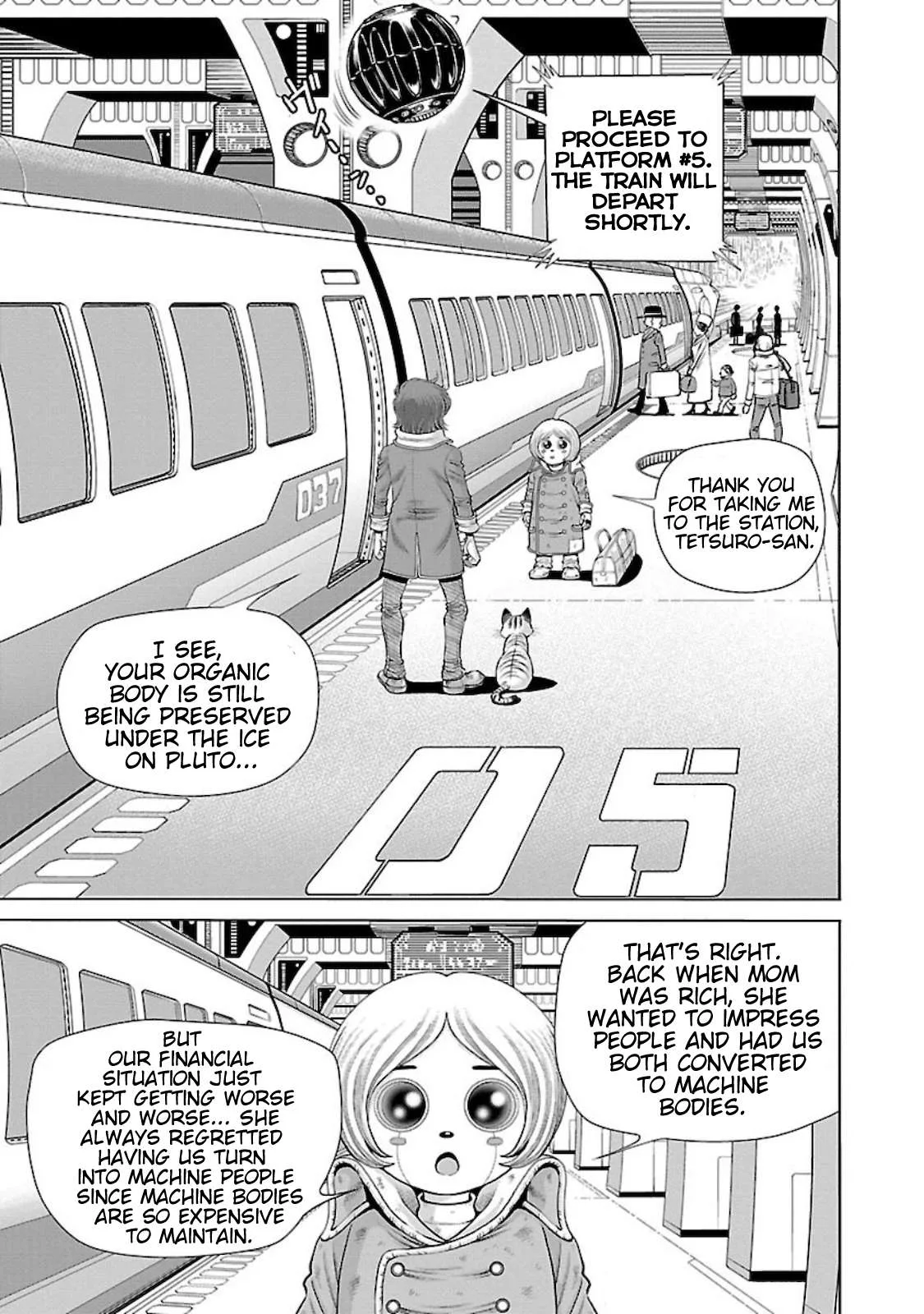 Ginga Tetsudo 999 - Another Story: Arutimeto Jani Chapter 1 page 40