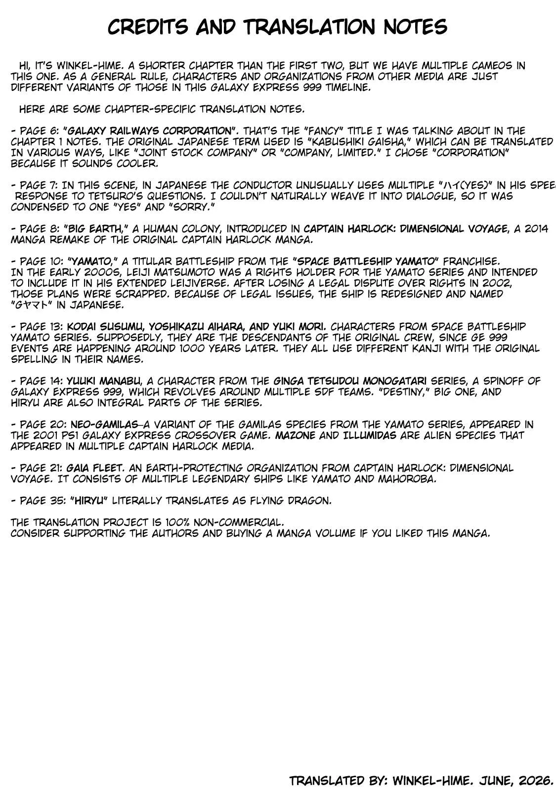 Ginga Tetsudo 999 - Another Story: Arutimeto Jani Chapter 3 page 34