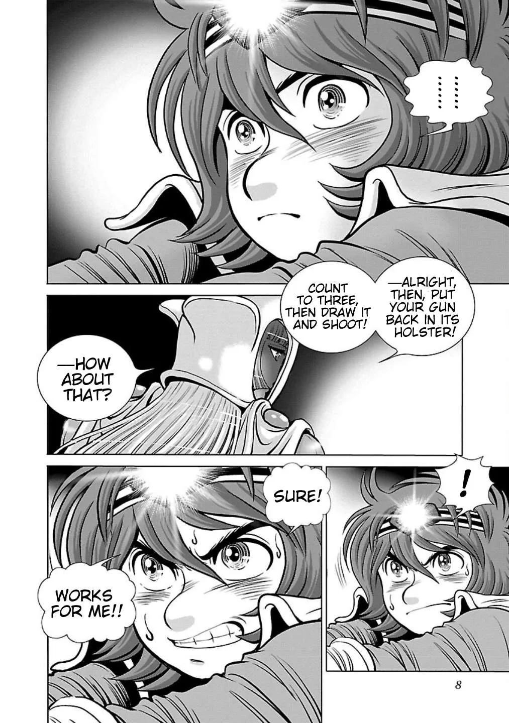Ginga Tetsudo 999 - Another Story: Arutimeto Jani Chapter 6 page 8