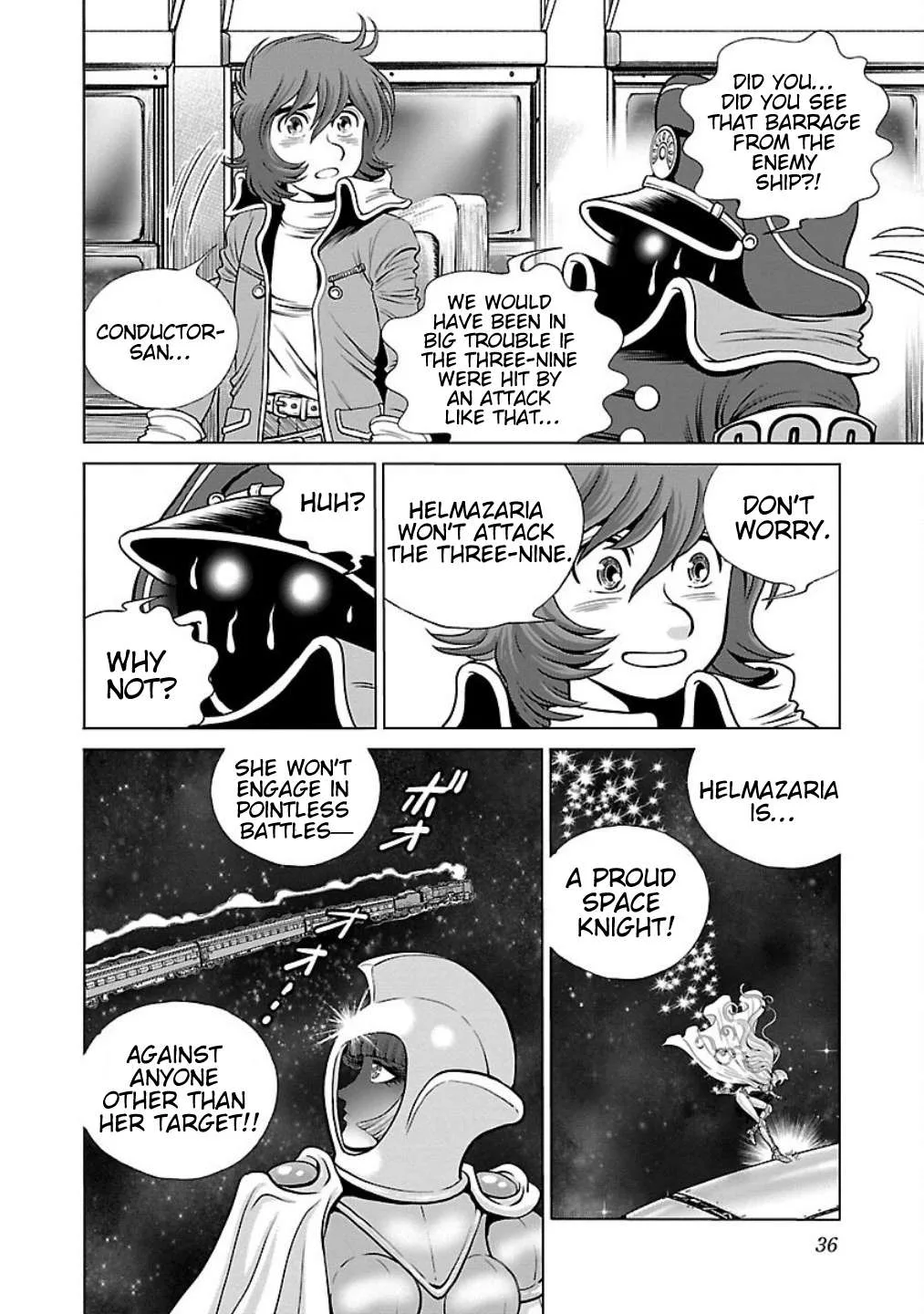 Ginga Tetsudo 999 - Another Story: Arutimeto Jani Chapter 6 page 35