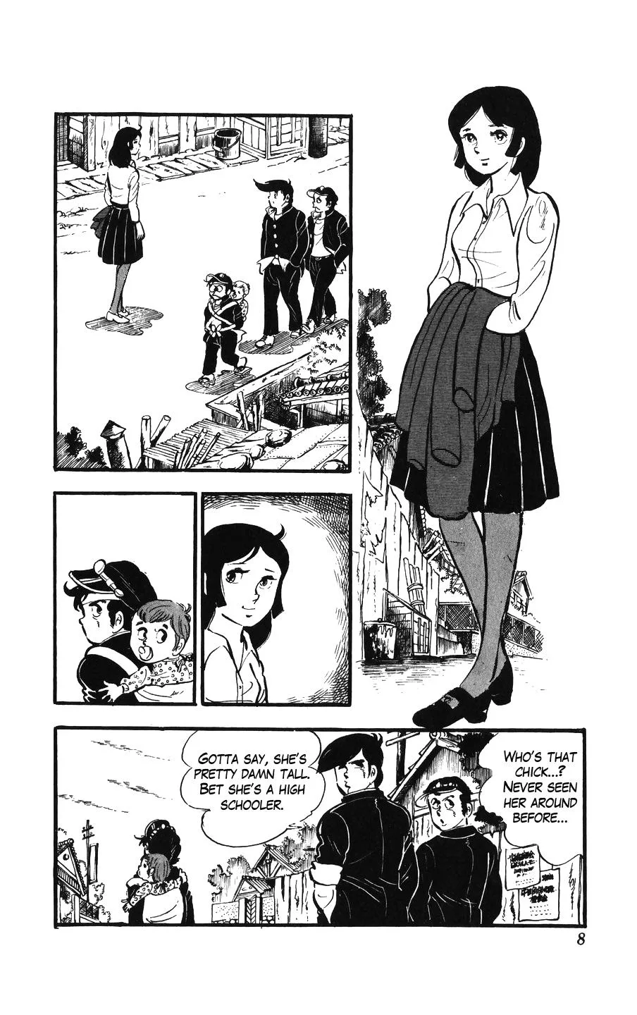 Ginjiro The Tough Kid Chapter 1 page 8