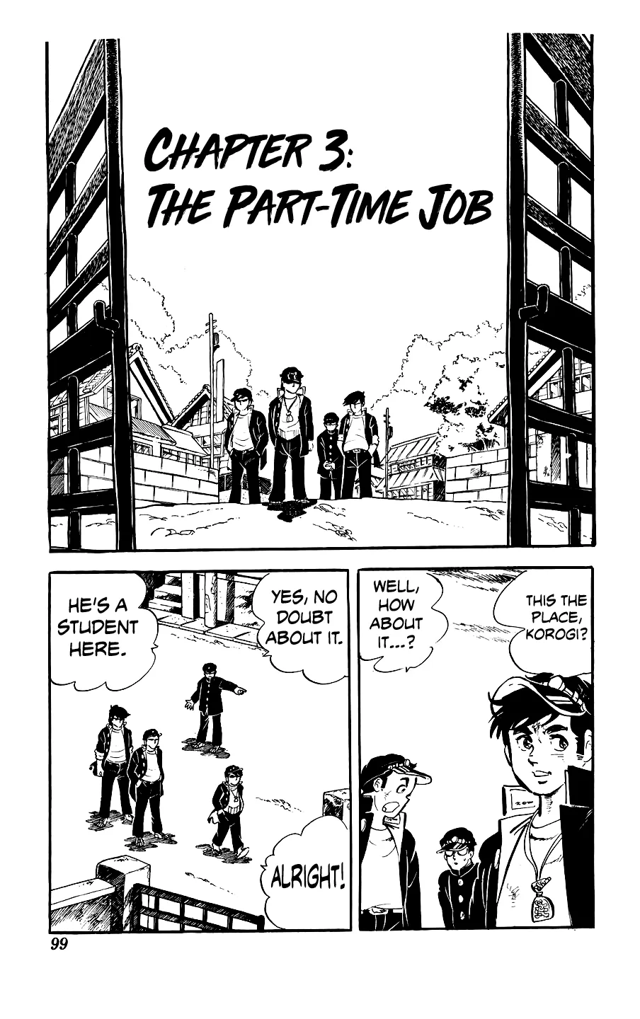 Ginjiro The Tough Kid Chapter 3 page 1