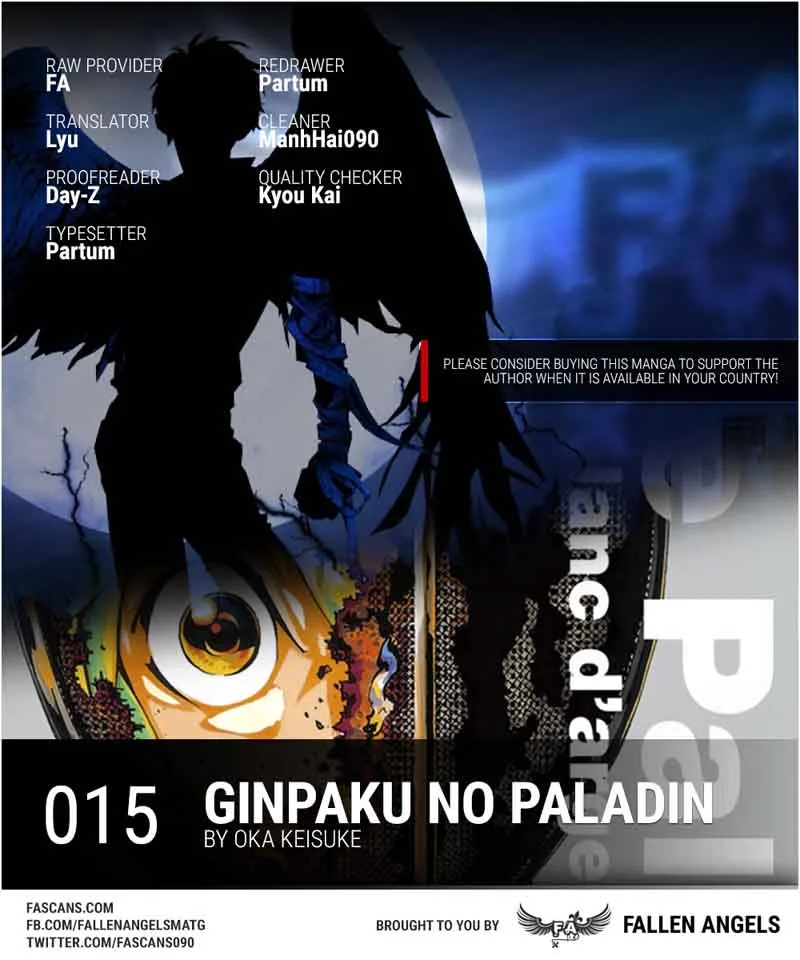 Ginpaku no Paladin - Seikishi Chapter 15 page 1