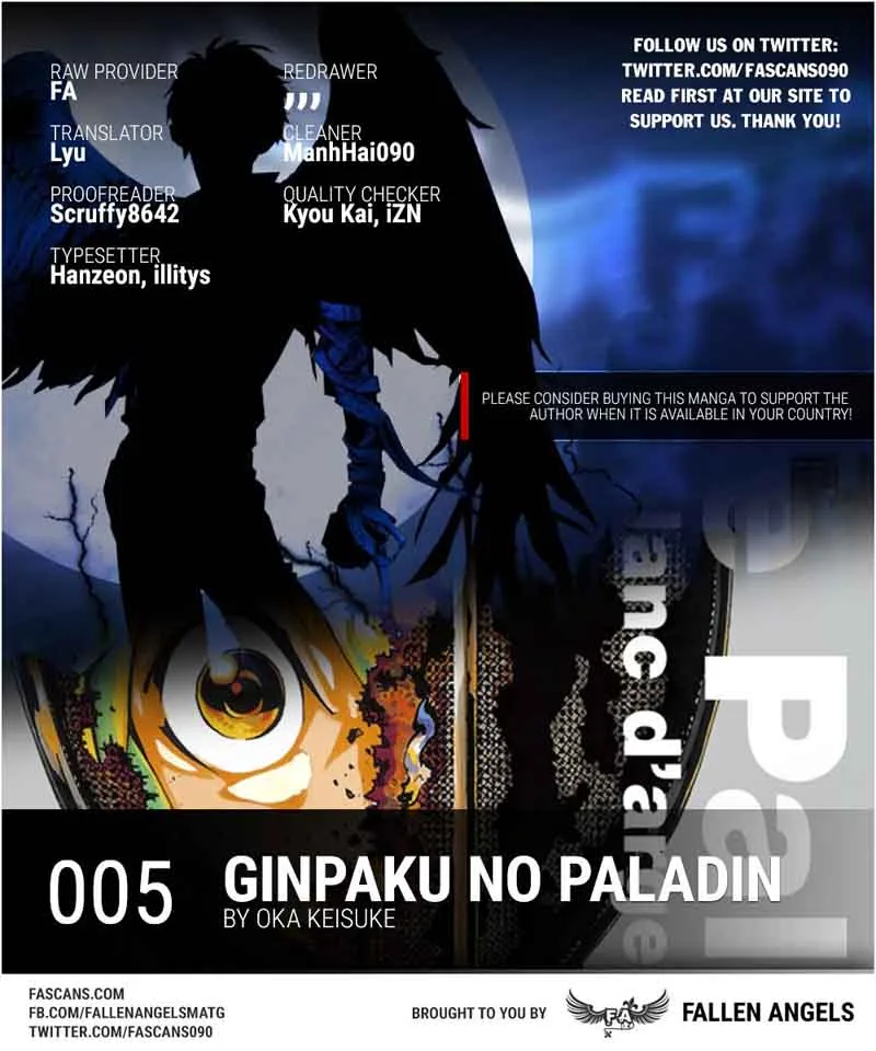 Ginpaku no Paladin - Seikishi Chapter 5 page 1