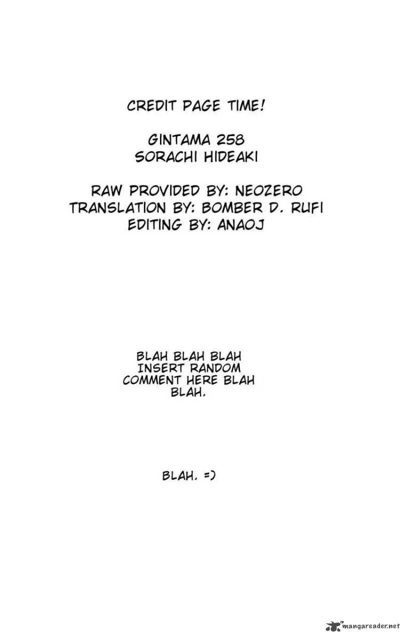 Gintama Chapter 258 page 21