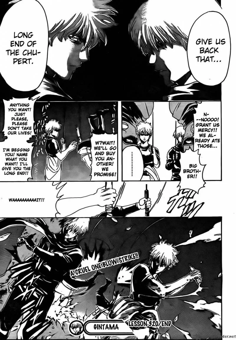 Gintama Chapter 320 page 20