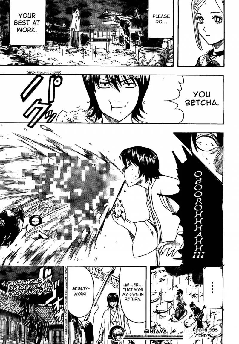 Gintama Chapter 385 page 19
